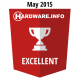 Excellent Award - May 2015 Hardware.Info Nederland Excellent Award - May 2015 Hardware.Info Nederland